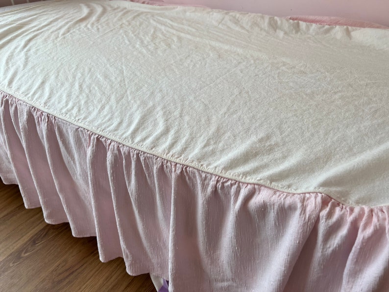 Twin Shabby Chic Well Made Vintage Bed Skirt/bed Etsy