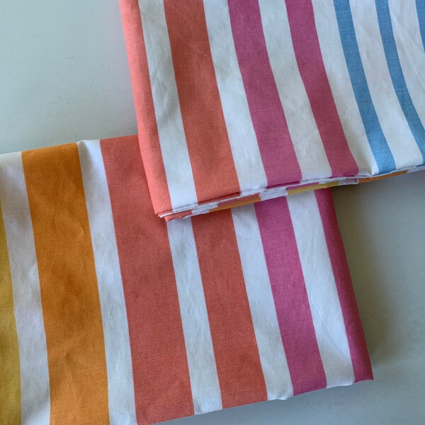 View of Stripe Curtains - Etsy