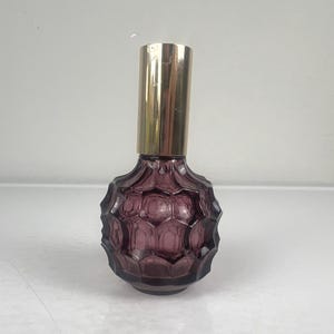 Vintage Purple Glass Perfume Spray Bottle/Vintage Glass Spray Perfume