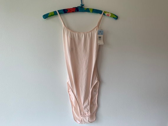 Warner’s Blush Pale Pink Camisole Bodysuit size 34