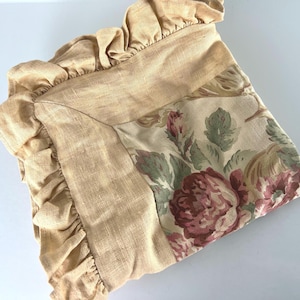 Beautiful 20x20 Ralph Lauren Grosvenor Square Theow Pillow Cover/Vintage Ralph Lauren Throw Pillow Vintage