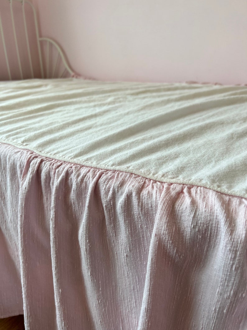 Twin Shabby Chic Well Made Vintage Bed Skirt/bed Etsy