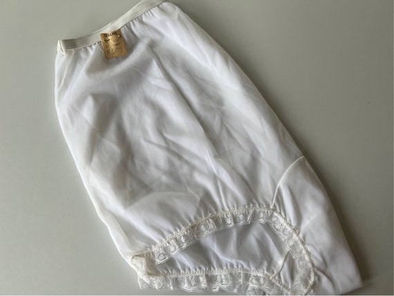 Beautiful Sheer White Collins Brief Panties Vintage G… - Gem