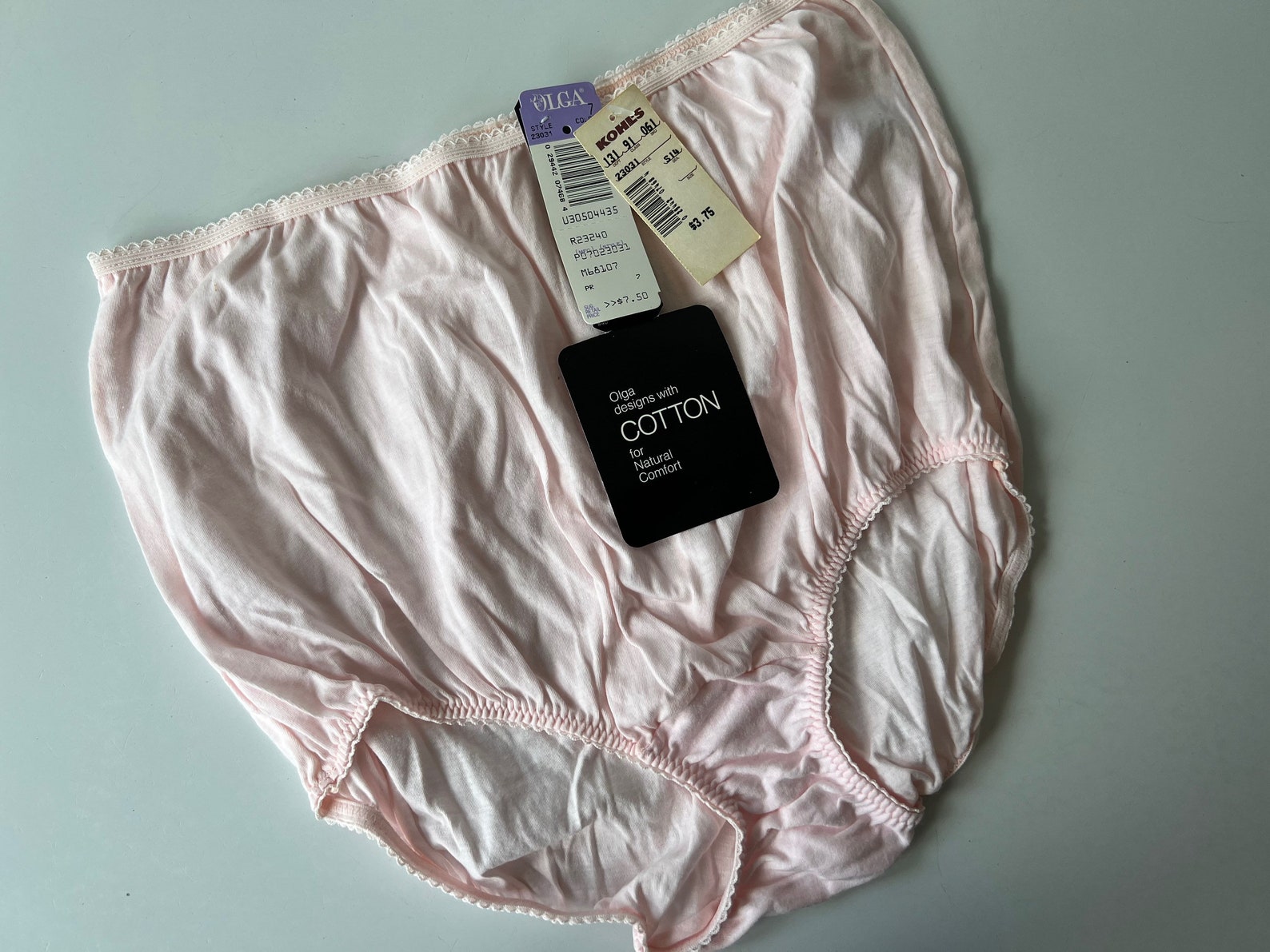 Baby Soft Pink Vintage Olga Panties Size 7/vintage NOS Olga Etsy