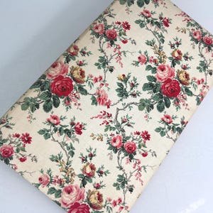 Vintage Fabric Covered Shabby Chic Photo Album/Pretty Photo Album Florals