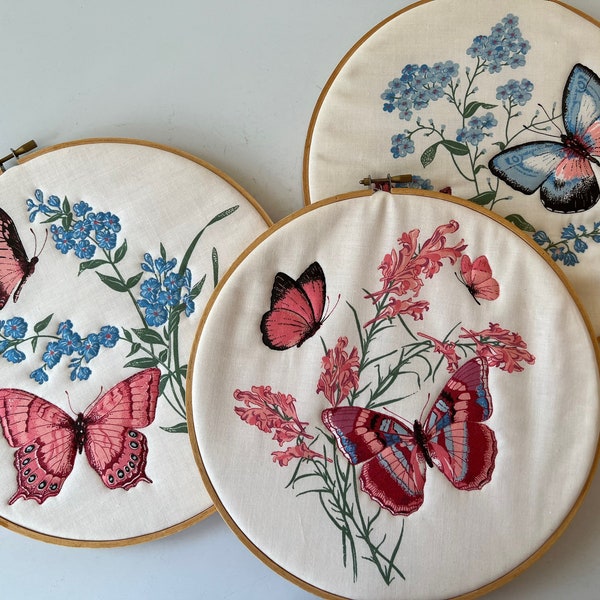 Butterfly Framed Art Etsy