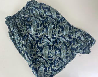 Vintage Unbranded Silk Shorts Vintage Unisex Silk Style Short Shorts