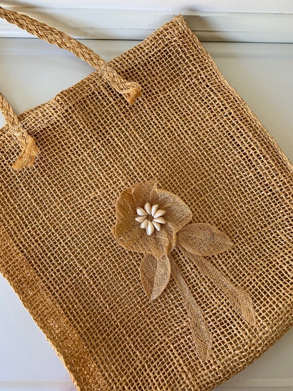 beach jute bolsa