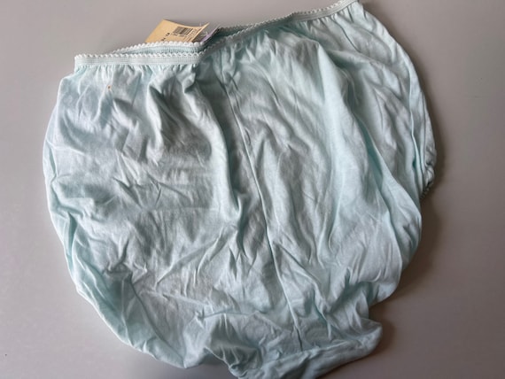Vintage Light Soft Blue NOS Olga Panties Size 7/vintage Full Coverage Olga  Underwear Q 
