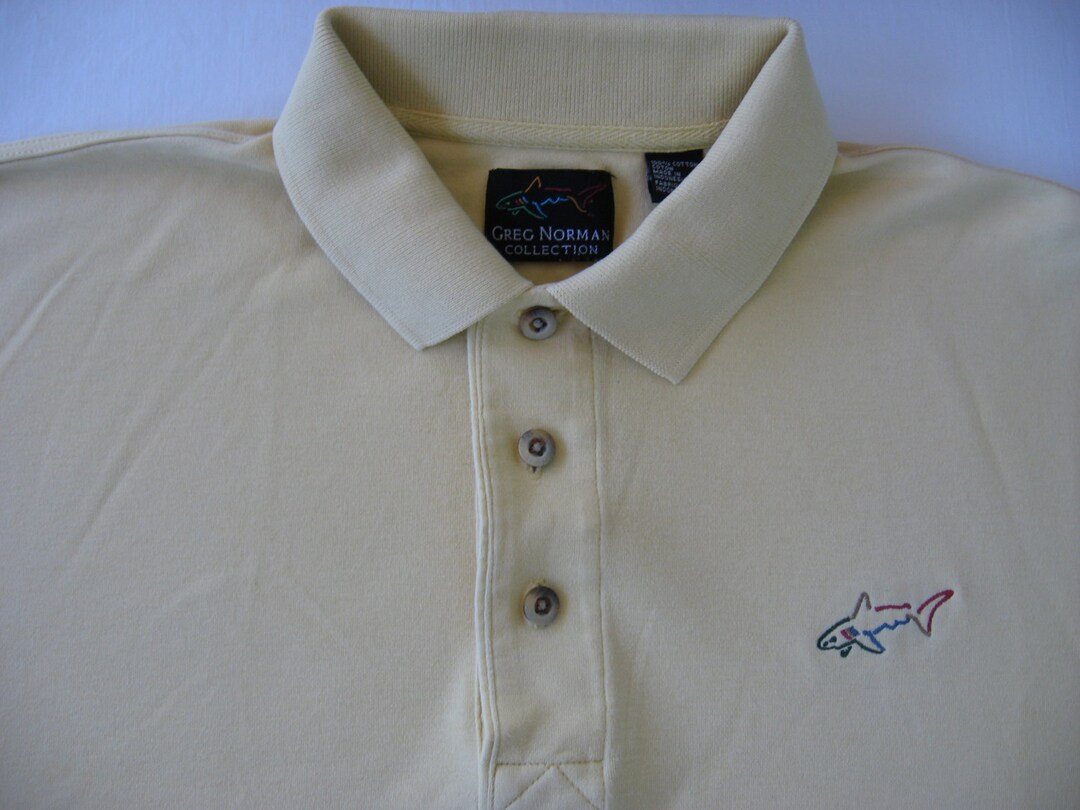 SALE Greg Norman Golf Shirt Etsy