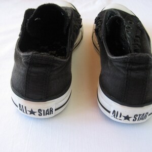 SALE Womens or Girls Black Converse Slip-On Shoes image 5