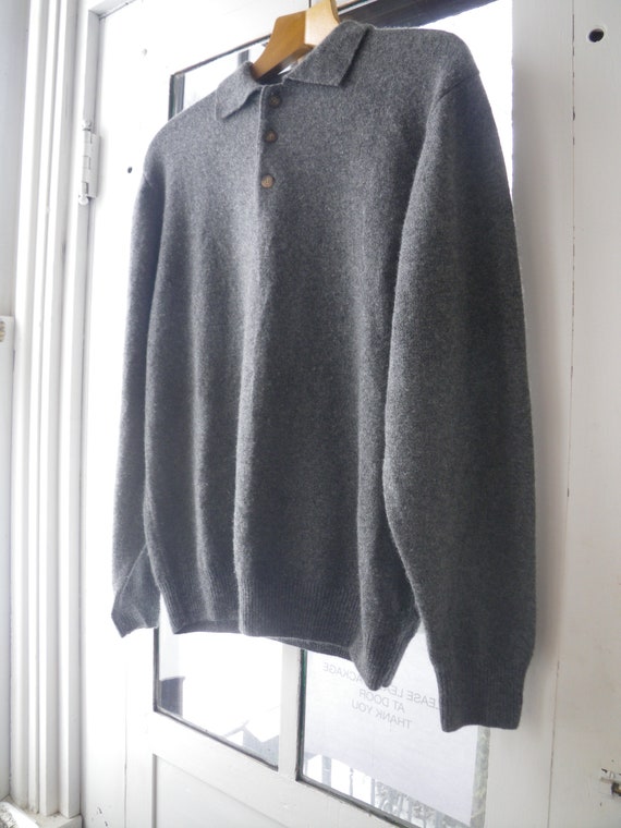 Men's Wool and Cashmere Sweater