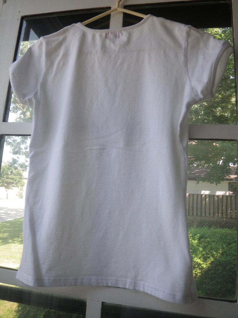 Girls or Ladies White ELLE Top