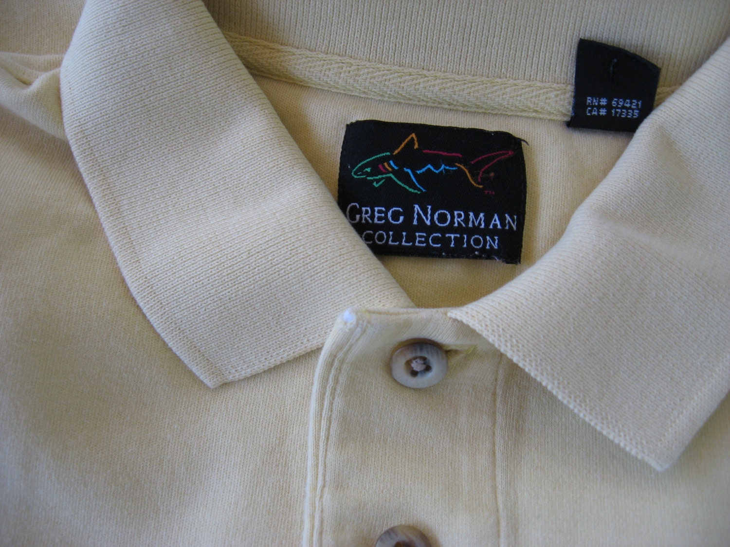 SALE Greg Norman Golf Shirt - Etsy