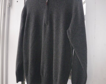 Men's Cashmere Sweater Size Large