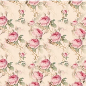 Reispapier für Decoupage Scrapbook Craft English Roses 516