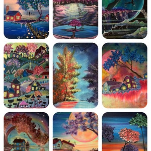 Rice Paper for Decoupage Scrapbook and Crafting Collage Cats Sky 330*