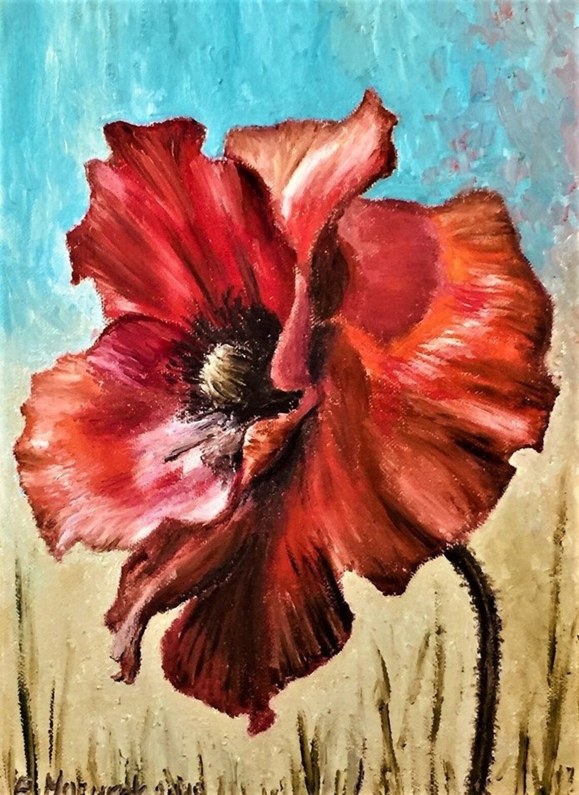 Rice Paper for Decoupage Scrapbook Craft Summer Spring Red - Etsy