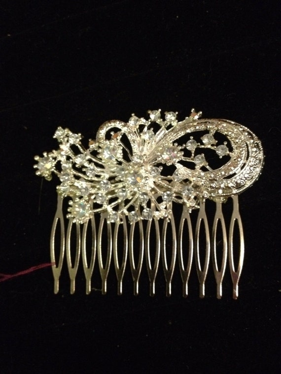 Large Wedding Hair Comb Etsy
