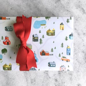 Kisses Gift Wrap flat sheet paper Valentine wrapping paper illustrated perfect for Valentine/'s Day!