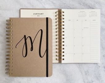 personalized 2022 planner | custom planner 2022 | weekly planner | bound planner | academic planner | daily planner || Favorite Story