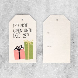 Gift Tags | Set of 10 Christmas Hang Tags | card stock tags | Holiday Gift Tags | Christmas Gift Tags | Present Tags, Gift Labels