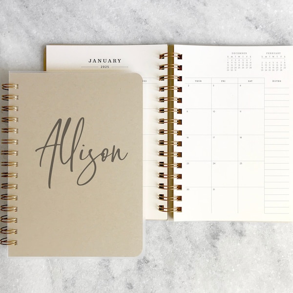 Soft Bound Planner 2025 2025 Etsy
