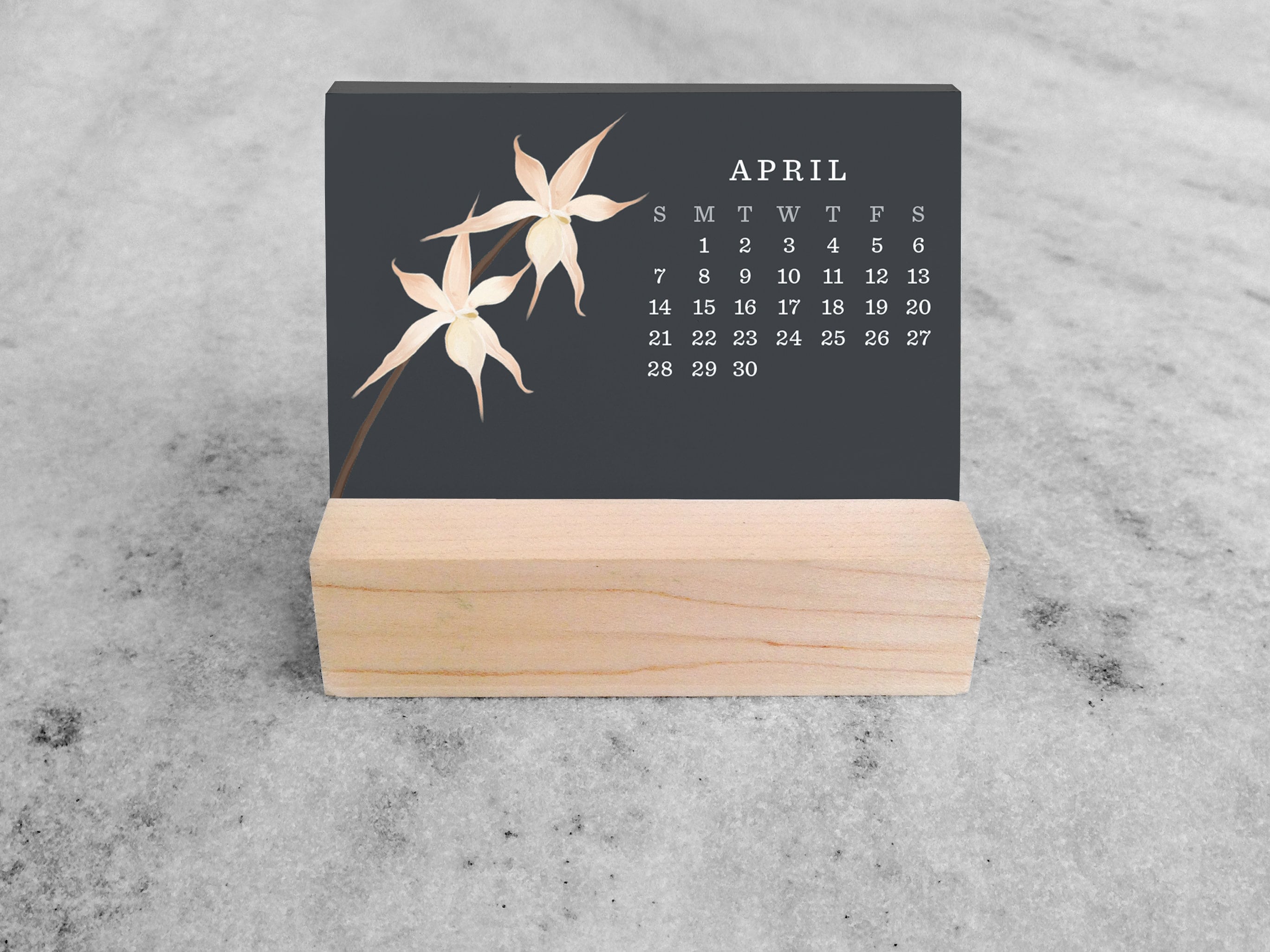Ouligay Mini Desk Calendar 2025-2026 - 18-Month Standing Flip Calendar For Office, Home, Or School