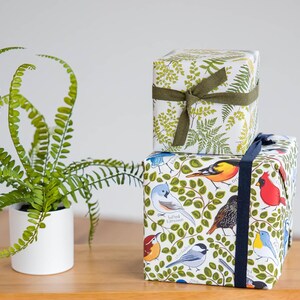 Illustrated Birds Gift Wrap: All Occasion Wrapping Paper, 3 Sheets Bild 2