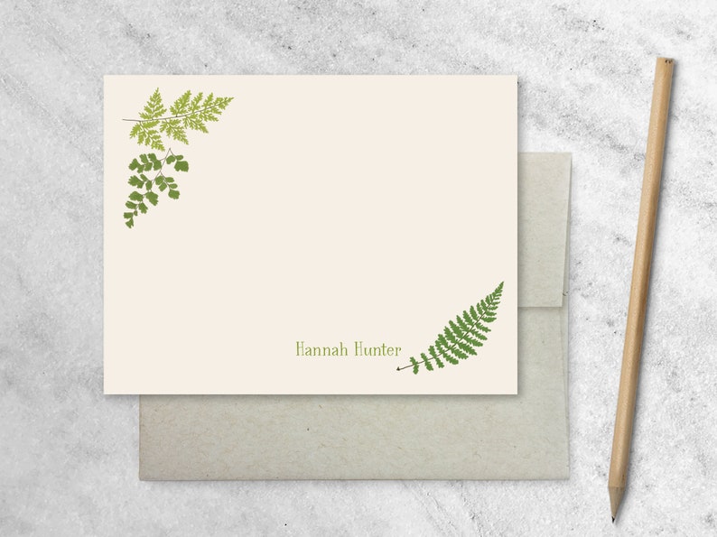 Personalized Notecards Custom Stationery Thank You Cards Etsy