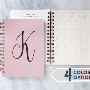 personalized 2025-2026 planner | academic year planner 2025-2026 | wire bound monthly planner | weekly | Soft Cover || Favorite Story
