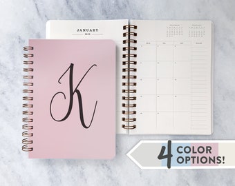 Personalized 2026-2027 Planner: Soft Cover, Weekly & Monthly Agenda
