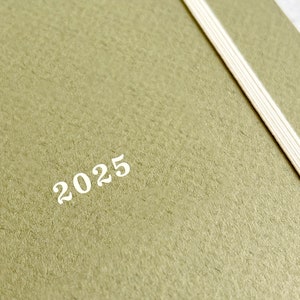 2024-2025 planner hard cover planner 2025 weekly planner wire bound student planner daily planner hardcover, Cypress image 4