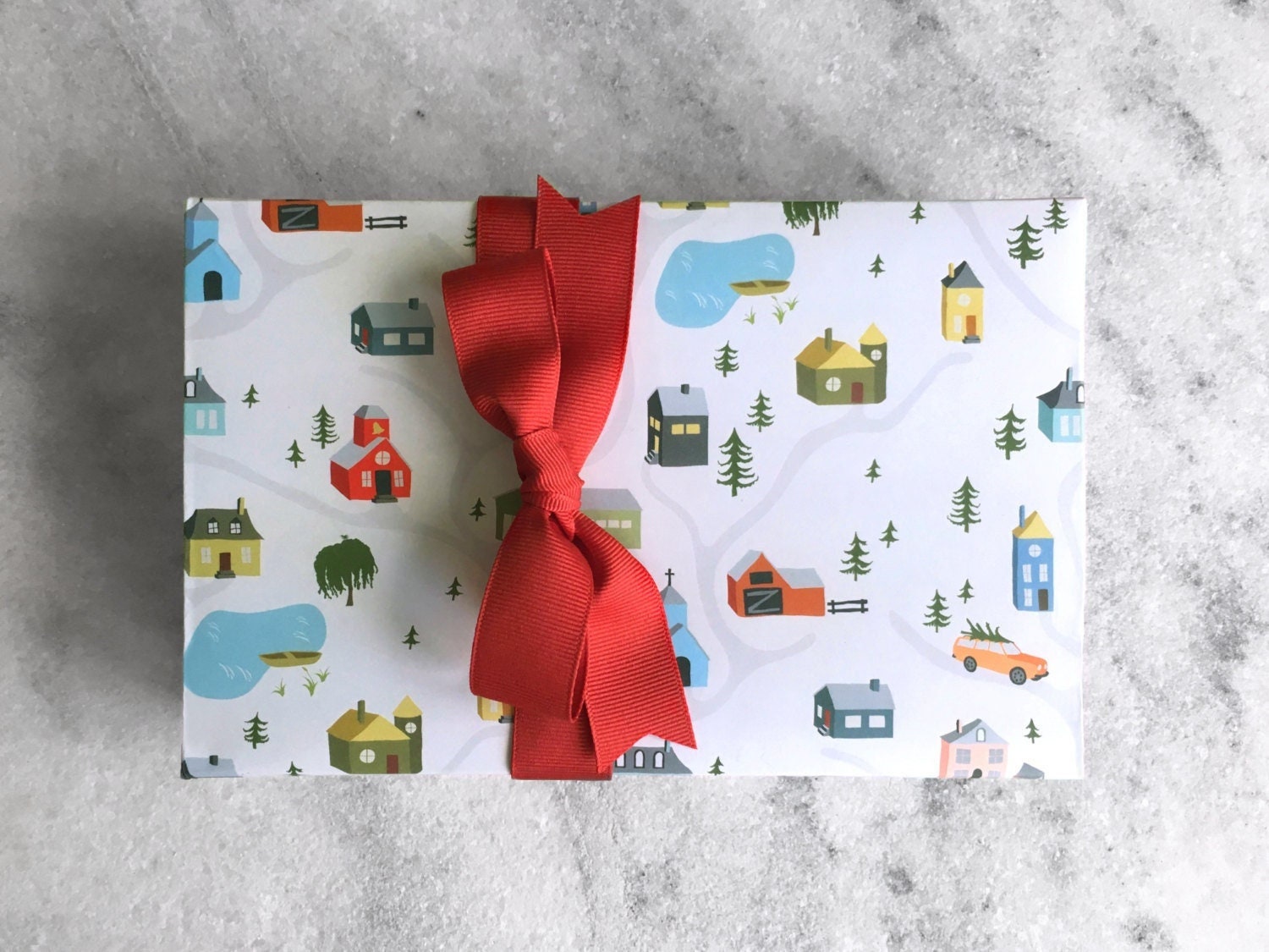 Christmas Wrapping Paper, Hygge Christmas Wrapping Paper