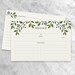 50 Recipe Cards for Recipe Box | Floral 4x6 printed cards | Double-sided thick card stock for weddings bridal, Wild Berries