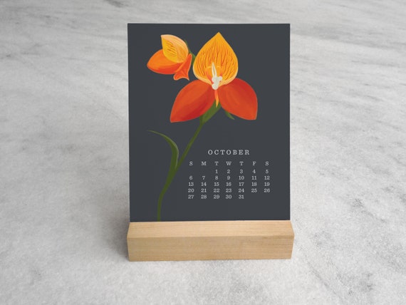 Mini Calendrier 2024 Calendrier De Bureau Simple, Mode en ligne