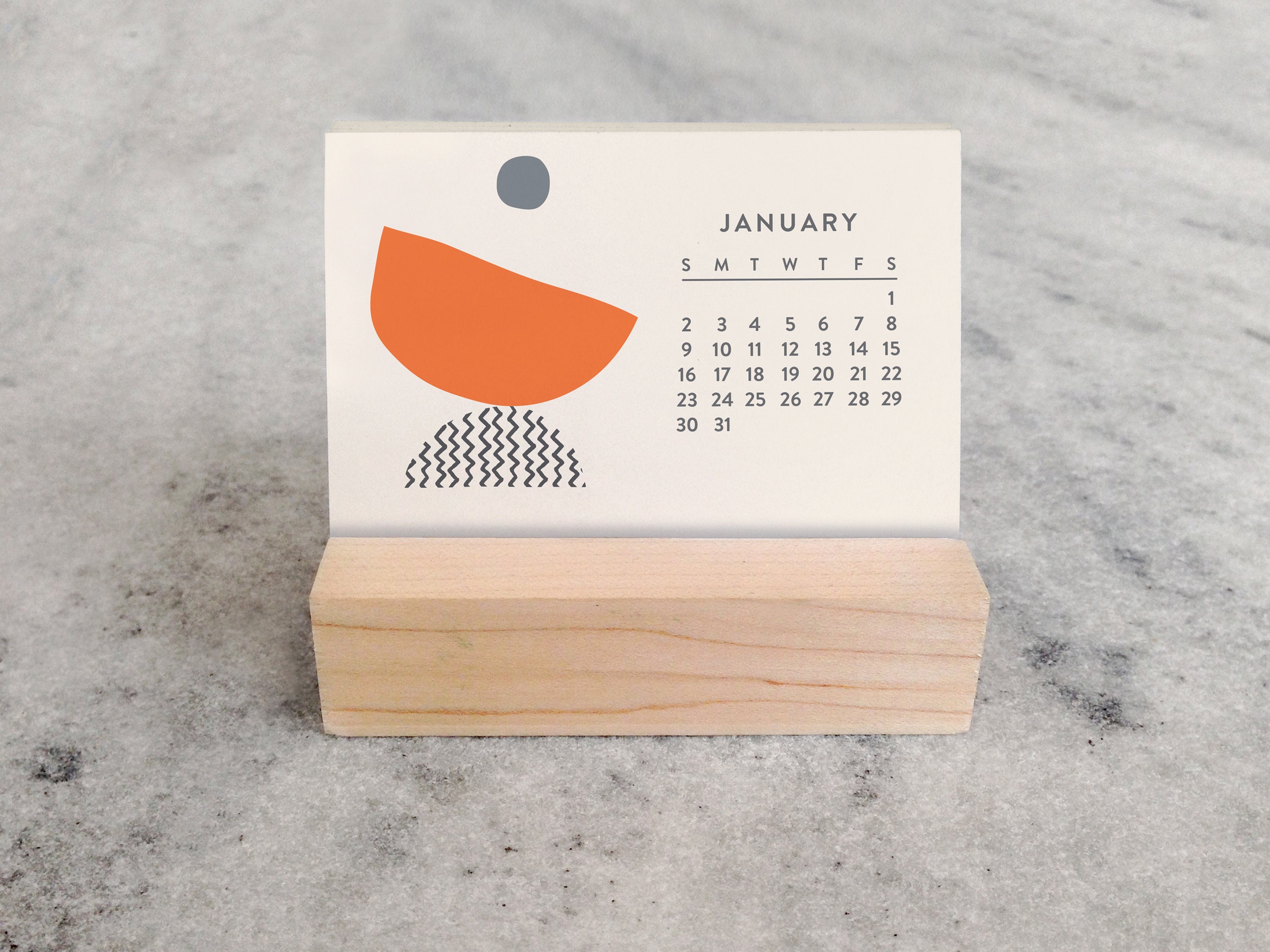 Abstract 2022 Mini Desk Calendar Mini Desk Calendar 2022 | Etsy