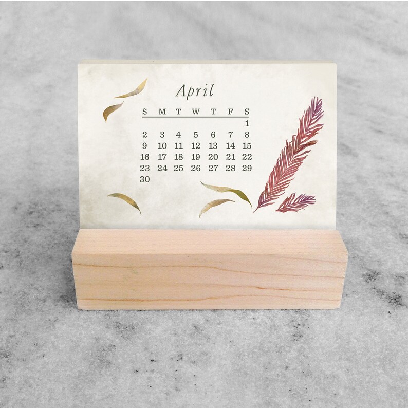 2023 Desk Calendar Mini Desk Calendar 2023 Monthly - Etsy