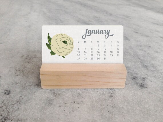 2019 desk calendar mini desk calendar 2019 monthly etsy small desk calendars 2019