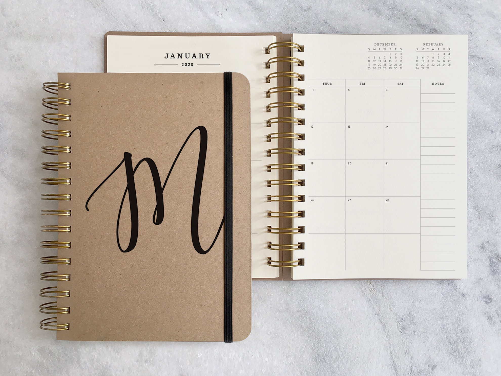 Personalized 2023 Planner Custom Planner 2023 Weekly Etsy UK