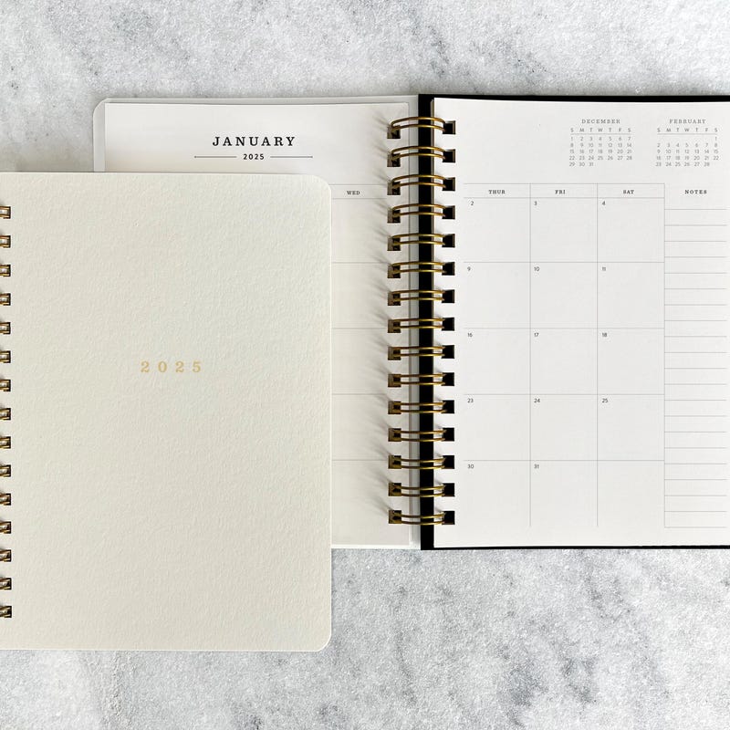 Planner 2025 Bound Etsy