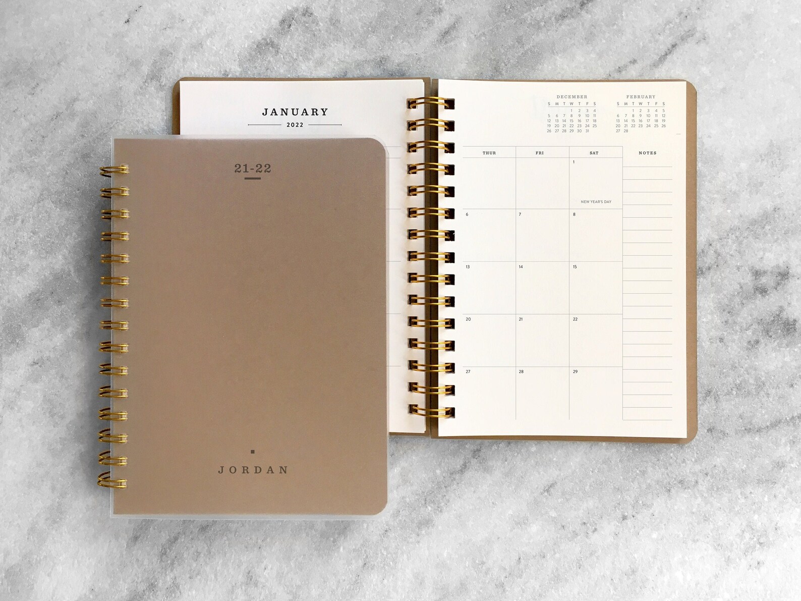 Custom 20212022 planner personalized planner 20212022 Etsy