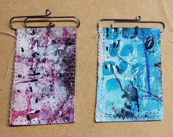 Altered Paperclips, Junk Journal Embellishments, Journaling Tag