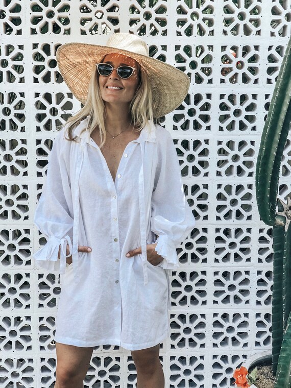 Uma Loose Shirt Dress by LJC Designs 