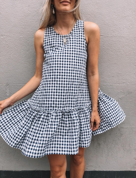 Buy The Annie Dress, Short Drop Waist Frill Dress by LJC Designs Online in  India - Etsy
