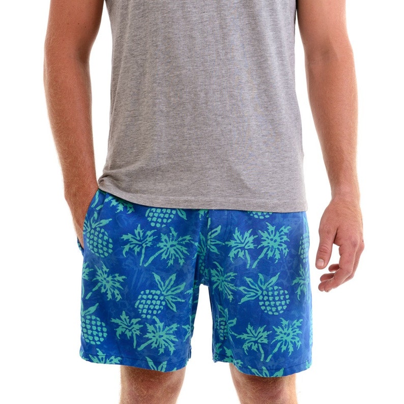 Mens Pineapple Walk Shorts Mens Boardshorts Volley Shorts Etsy