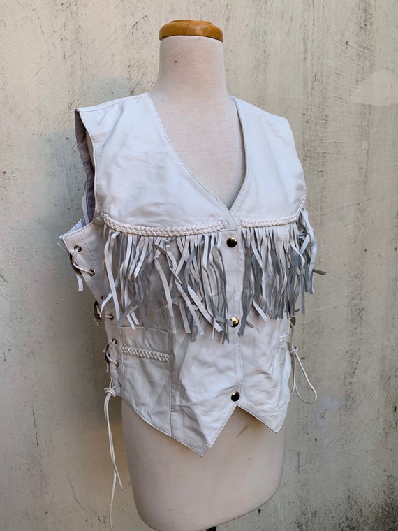 Rodeo Sweetheart Vintage Bright White Leather Dadd