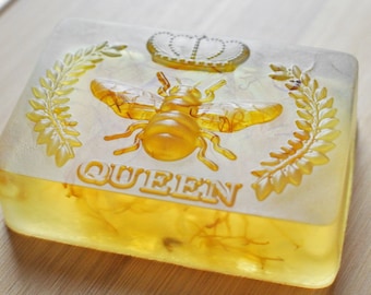 Queen Bee Soap / Honey Bee Soap made with Honey