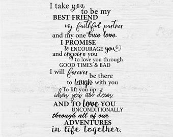 Download Wedding Vows Svg Etsy