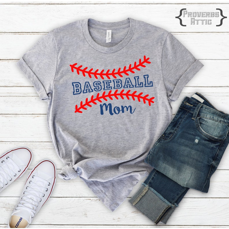 BASEBALL MOM Mother Stitches Sports File for Tshirt/ironon Etsy